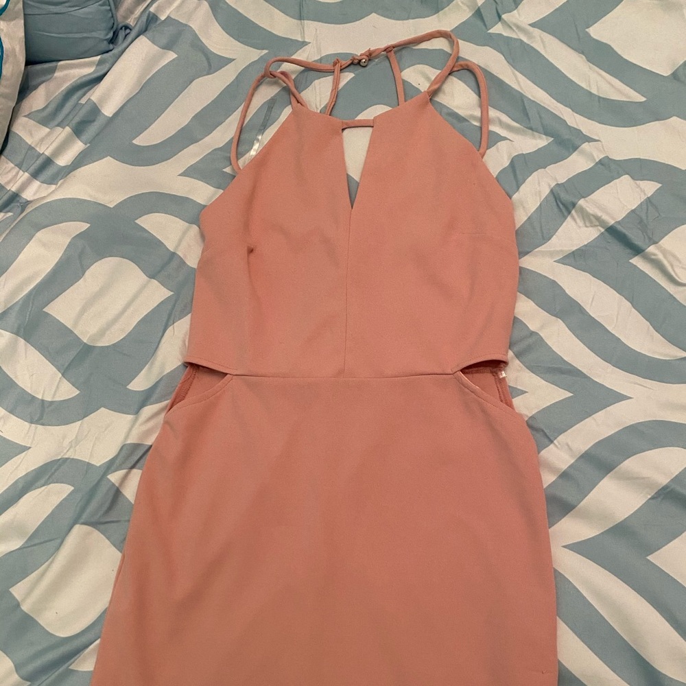Blush Bodycon dress